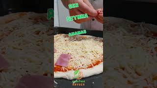 Pizza Hawajska Jak Zrobić Najlepsze Ciasto na Pizzę [upl. by Ahtikal198]