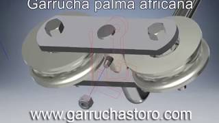 Garrucha para palma africana  Pulley for oil palm [upl. by Wiggins]