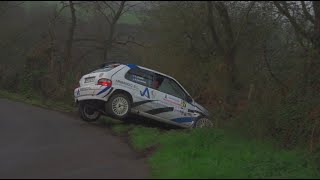 Rally Ciudad de Langreo 2024  CRASHES  ECVrally [upl. by Budd]