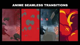 Anime Seamless Vertical Transitions  Motion Graphics [upl. by Flower]