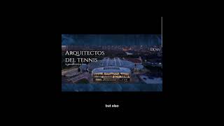 ARQUITECTURA DEL TENIS revistadcasa tenis estadios arquitectura [upl. by Yrreiht]