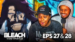 ICHIGO VS YHWACH  Bleach TYBW Episode 27 amp 28 REACTION [upl. by Giles]