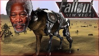 Morgan Freeman Dog  Fallout New Vegas For Pimps 117  GameSocietyPimps [upl. by Thurnau]