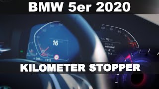 Kilometer Stopper BMW 5er Facelift 2020  Kilometerstand Auto [upl. by Elleoj]