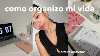 como ORGANIZAR tu vida desde CERO tips productividad realista motivador [upl. by Teilo]