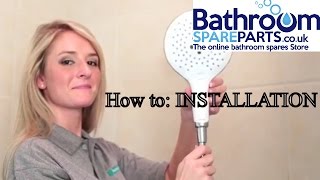 How to Install Raindance Select 150 Handshower [upl. by Smaj]