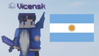 Este Es El Mejor Jugador De Minecraft En Argentina 🇦🇷 [upl. by Pik]