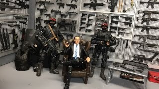 112 Armory Room  A Vlog on Weapons amp Props 6quot Scale Marvel Legends [upl. by Einwahs884]