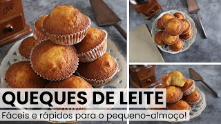 Queques de leite  Food From Portugal [upl. by Eimirej358]