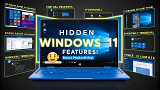 10 Hidden Windows 11 Features You’re NOT Using Boost Productivity Now [upl. by Samul]