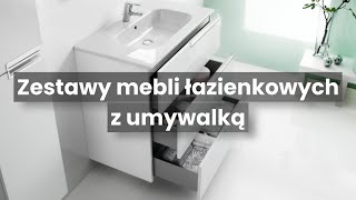 Zestawy mebli łazienkowych z umywalką [upl. by Oruam545]