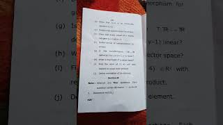 BSc 5 th semester Group and ring theory amp Discrete mathematics csjm university exam paper DSN [upl. by Ewald]