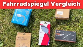 Fahrrad Rückspiegel im Vergleich  verschiedene Fahrradspiegel im Test [upl. by Milurd]