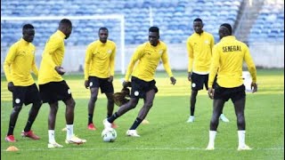 URGENT Galop dentrainement des lions de la téranga pour le match de vendredi Senegal vs Benin [upl. by Philbo163]