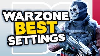 COD Warzone BEST settings for CONSOLE Xbox One amp PS4  PC  Warzone Tips [upl. by Aelak]