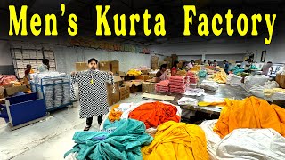 Kurta Factory Ichalkaranji  Men’s Kurta Wholesale  Trending Kurta Manufacturer [upl. by Nial]