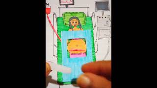 Cesarean delivery surgery paperanimation trendingshorts [upl. by Edak]