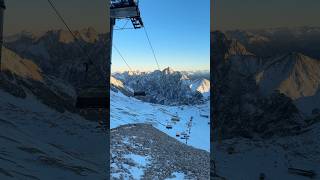 6er Sessellift Sonnenkar im Skigebiet der Zugspitze alpen mountains [upl. by Silda]