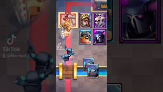 All cards vs two pekka clashroyale supercell shorts [upl. by Aiciruam]