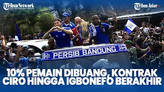 TRANSFER PEMAIN PERSIB 10 Pemain Tak Akan Dipertahankan di Musim Depan Kontrak 9 Pemain berakhir [upl. by Athalee]