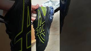 asics gel Quantum 180 vii black safety green [upl. by Olraced]