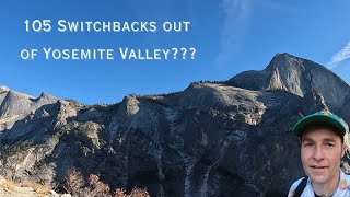 Hiking 105 Switchbacks out of Yosemite Valley up Snow Creek Trail From Mirror Lake Loop [upl. by Ahsert]