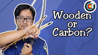 Archery  Wood or Carbon Arrows [upl. by Yawnoc]