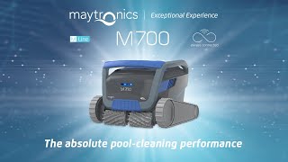 Maytronics Dolphin M700 robotic pool cleaner top features [upl. by Esile]