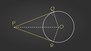 Theorem – The lengths of tangents drawn from an external point to a circle are equal – Circles [upl. by Roanna]