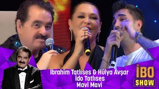 İbrahim Tatlıses amp Hülya Avşar amp İdo Tatlıses  Mavi Mavi [upl. by Lennor]