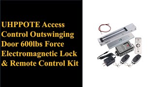 Uhppote magnetic lock  install magnetic door lock [upl. by Kale]