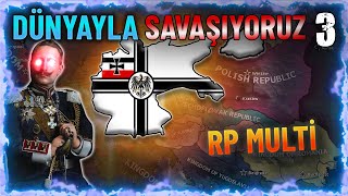 DÜNYAYLA SAVAŞIYORUZ HEARTS OF IRON 4  MULTIPLAYER ALMANYA  3 [upl. by Nauhs]