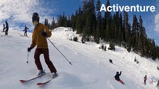 Skiing at Summit Central  Snoqualmie [upl. by Venterea559]