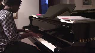 Kiesse Nanor plays Maria Szymanowska Nocturne in Bflat major [upl. by Behn651]