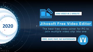 Jihosoft Free Video Editor  Top Video Cutter Joiner 2021 [upl. by Alyose965]