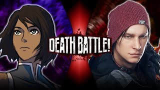 Fan Made Death Battle Trailer Korra VS Delsin Rowe Avatar VS Infamous [upl. by Healey]