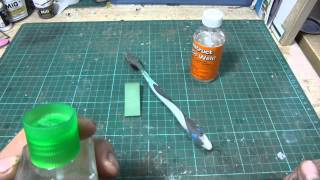 Gunpla Tutorial  Easy Cast Iron Effects [upl. by Rodoeht633]