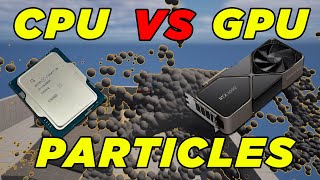 CPU VS GPU Particles  Niagara Course 4 [upl. by Neelra587]