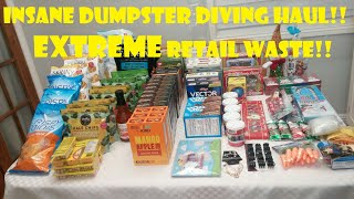 Dumpster Diving in Canada Extreme Retail Waste [upl. by Gnohc]