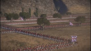 MASSIVE British Defensive Formation Against a Cavalry Charge  Napoleon Total War Remastered [upl. by Nerot210]