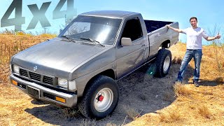 MI NUEVA NISSAN PICKUP D21 4X4 V6 Mini Truck  OrdoTunes [upl. by Starbuck989]