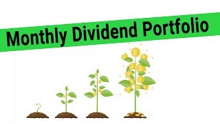 HUGE Monthly Dividends from an ETF Portfolio  Building a High Dividend Portfolio for 2019 [upl. by Eniroc]