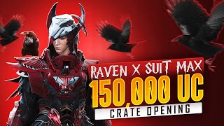 SOLOKING Opening 2000 Raven X Suit Crate  150000 UC  RP GIVEAWAYS [upl. by Sucirdor]