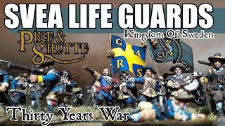 Pike amp Shotte Swedish Svea Life Guards Regiment  Thirty Years War [upl. by Kelwunn437]