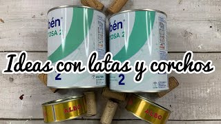 Añade corchos a tus latas para darles un toque único [upl. by Ojimmas]