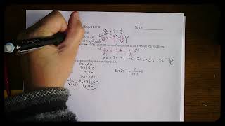 15 Solving Rational Equations [upl. by Devi200]