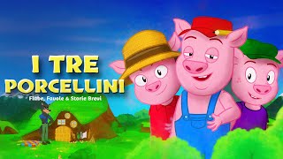 Tre porcellini  49 minuti Cartone animato fiaba  Storie per bambini  Cartone Animati [upl. by Darryl]