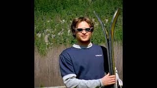 Shane McConkey Water skis on snow  Focused 2003 [upl. by Euqinamod]