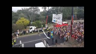 Puffing Billy great train Race from 2018 [upl. by Aimej]