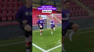 EASY FOOTBALL WARM UP TUTORIAL shorts viral football [upl. by Amsaj]